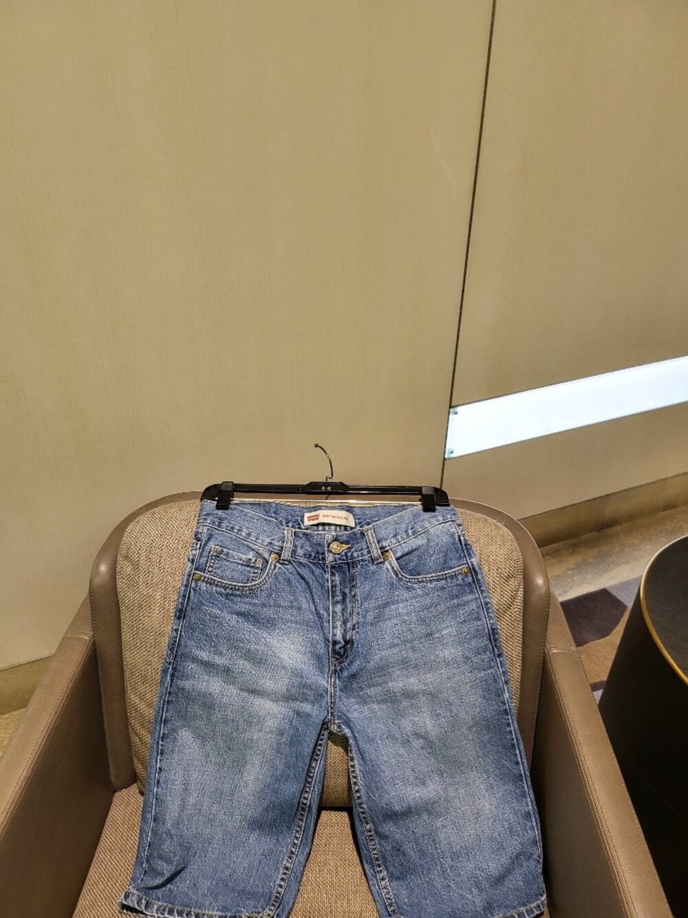 Stone washed Levis Boys Denim Shorts